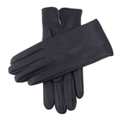 Men S Heritage Three Point Silk Lined Leather Gloves