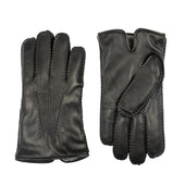 Men’s Heritage Touchscreen Handsewn Three-Point Fur-Lined Leather Gloves