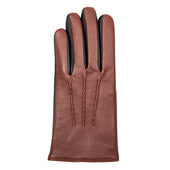 Men S Heritage Touchscreen Three Point Cashmere Lined Leather Gloves