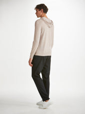 Men S Pullover Hoodie Orson Merino Wool Oat