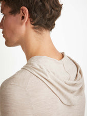 Men S Pullover Hoodie Orson Merino Wool Oat