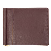 Men S Pebble Grain Leather Bifold Wallet With Money Clip And Rfid Blocking