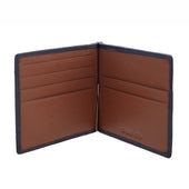Men S Pebble Grain Leather Bifold Wallet With Money Clip And Rfid Blocking