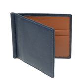 Men S Pebble Grain Leather Bifold Wallet With Money Clip And Rfid Blocking