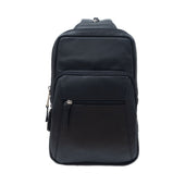 Men's Small Pebble Grain Leather Backpack
