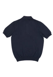 Men's Cotton Short Sleeve Polo Navy