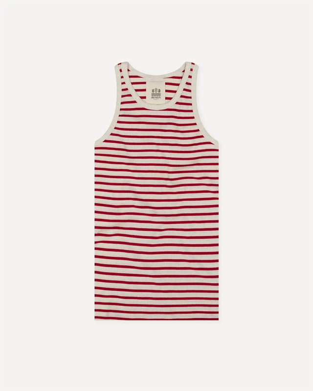 Tank top Gari Breton stripe red