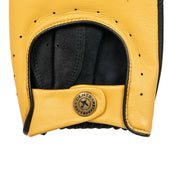 Men S The Suited Racer Touchscreen Leather Driving Gloves