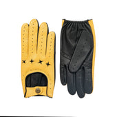 Men S The Suited Racer Touchscreen Leather Driving Gloves