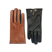 Men S The Suited Racer Touchscreen Three Point Leather Gloves