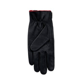 Men S The Suited Racer Touchscreen Leather Driving Gloves With Wristwatch Cut Out