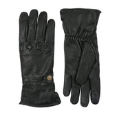 Men S The Suited Racer Touchscreen Water Resistant Wool Lined Goatskin Leather Gauntlet Gloves