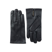 Men S Three Point Cashmere Lined Leather Gloves