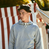 The Heavy Bag Hoodie in Heather Grey