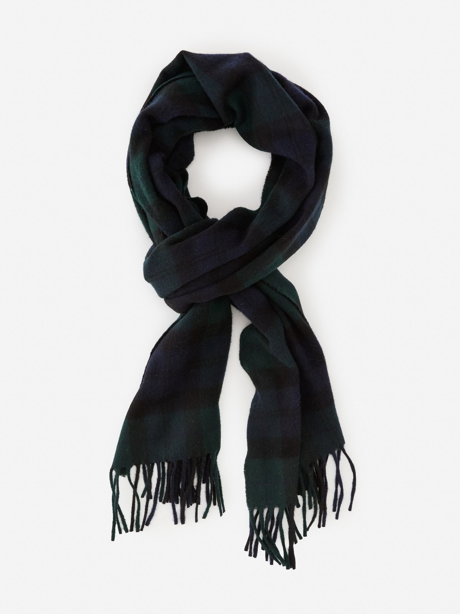 Green Tartan Men S Wool Scarf Lifestyle J Mclaughlin