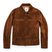 The Moto Jacket In Weatherproof Suede