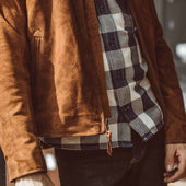 The Moto Jacket In Weatherproof Suede
