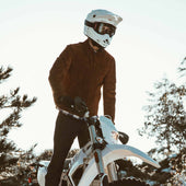 The Moto Jacket In Weatherproof Suede