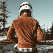 The Moto Jacket In Weatherproof Suede