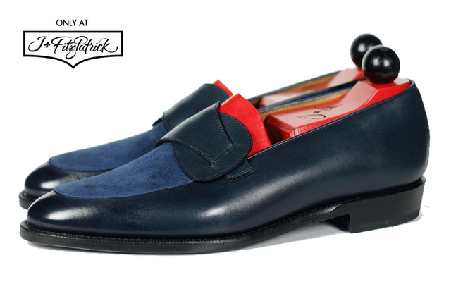 Meridian - Midnight Calf / Navy Suede - CLEARANCE