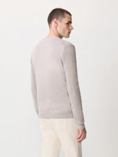 Pull Col V En Laine M Rinos M Lang E Beige