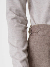 Pull Col Polo En Laine M Rinos M Lang E Beige