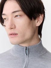Pull Col Zipp En Laine M Rinos M Lang E Grise