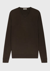 Pull Col V En Laine M Rinos M Lang E Marron