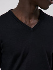 Pull Col V En Laine M Rinos M Lang E Noire