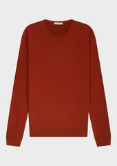 Pull Col Rond En Laine M Rinos M Lang E Vermillon