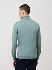 Pull Col Roul En Laine M Rinos M Lang E Verte