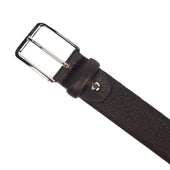 Peccary Belt Dark Brown