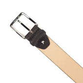 Peccary Belt Dark Brown