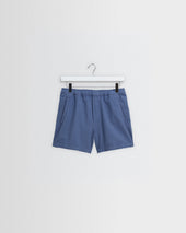 Mescal - Blue Cotton Seersucker Shorts