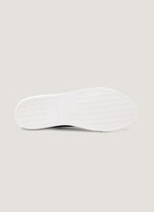 Men's Suede Tennis Shoe in Dark Moss
