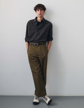 Mhl Naval Trousers Soft Cotton Drill Green