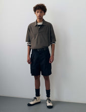 Mhl Cargo Pocket Shorts Cotton Nylon Poplin