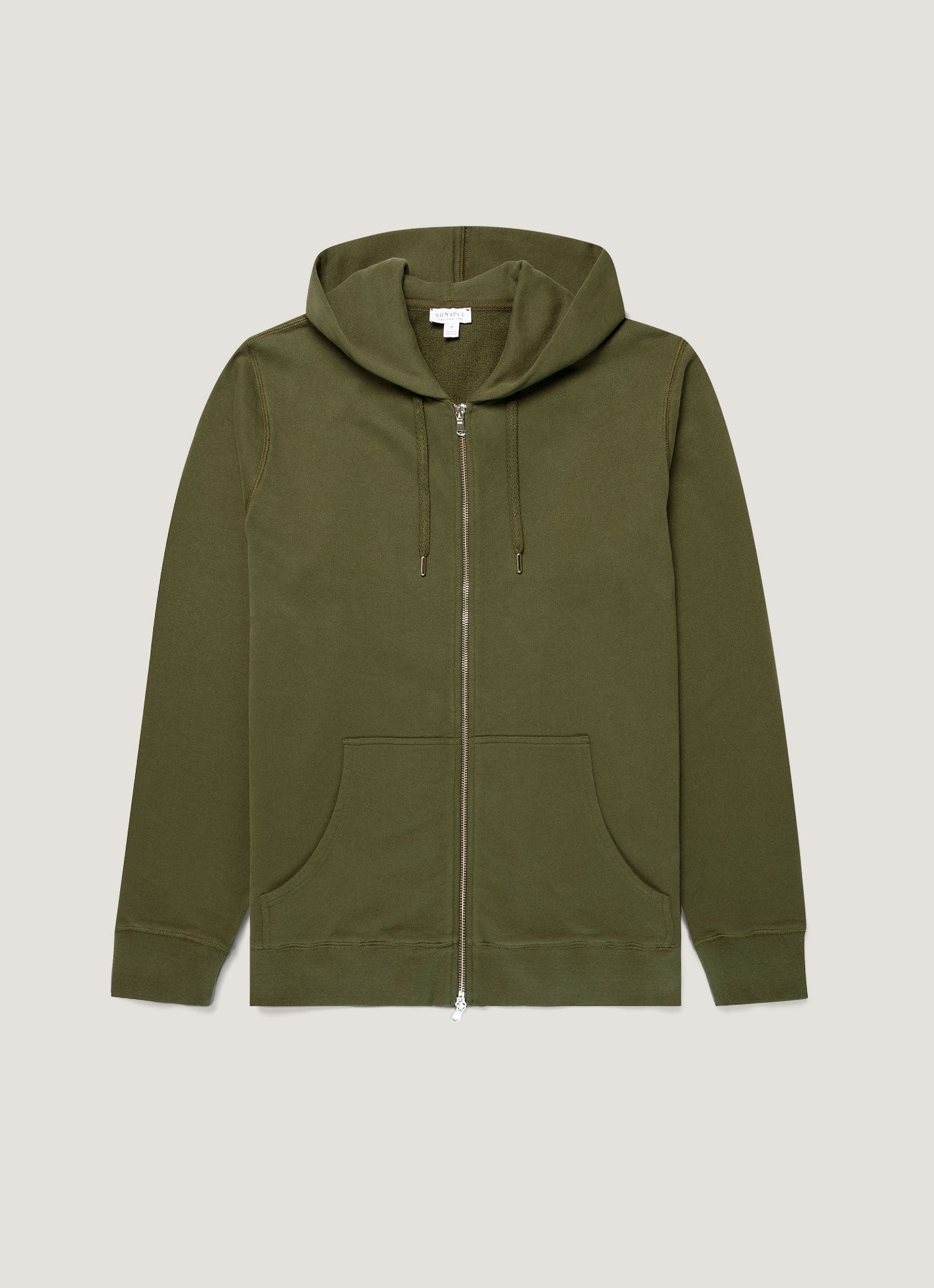 Men S Loopback Zip Hoodie In Deep