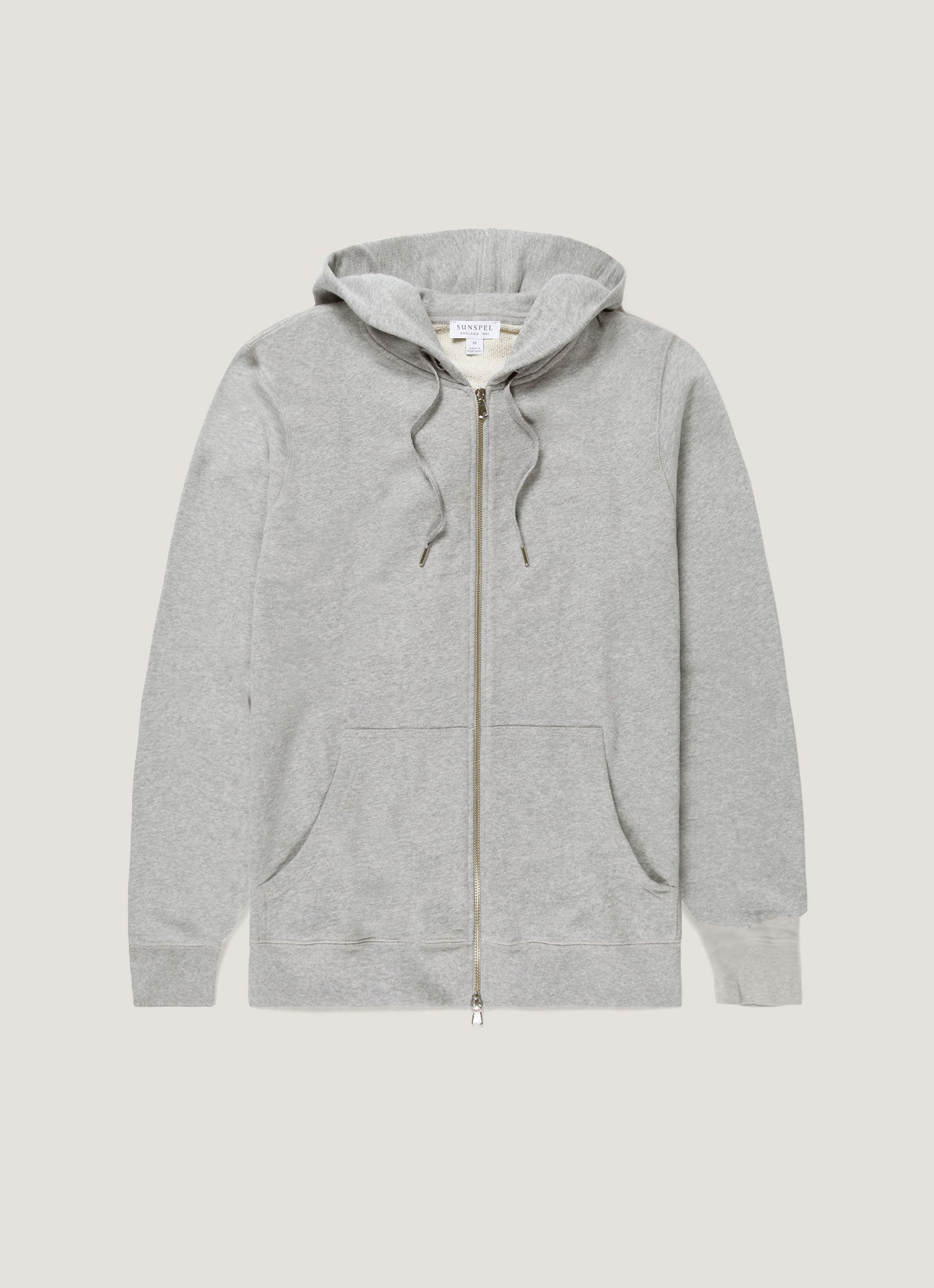 Men S Loopback Zip Hoodie In Melange