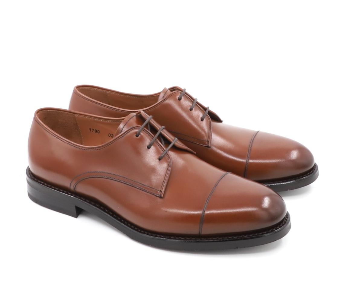 Michal Derby Cap Toe Shoes Carlos Santos Shoes