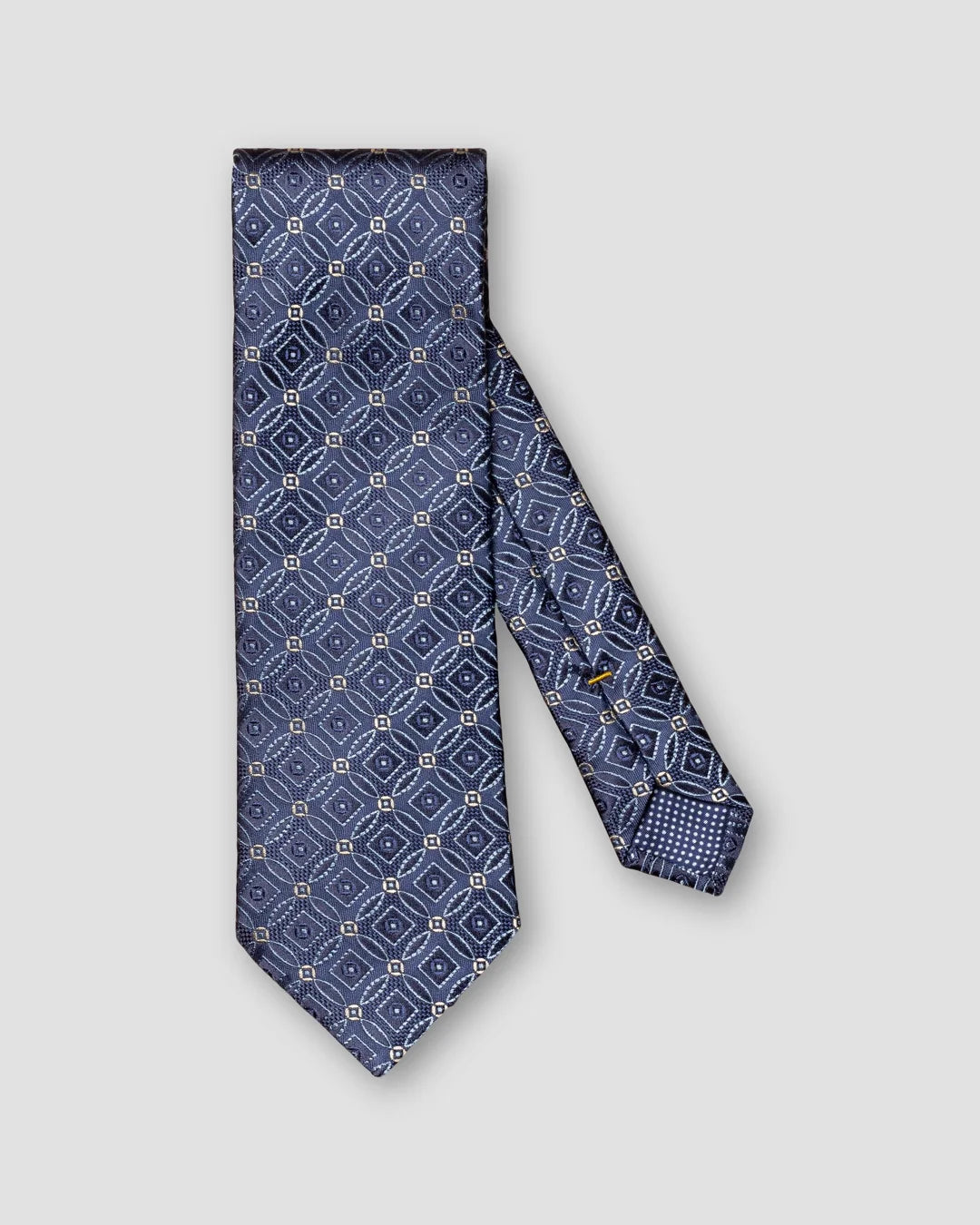 Mid Geometric Silk Tie