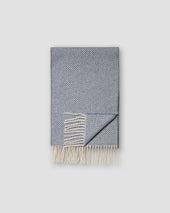 Mid Herringbone Seasonal Wool Scarf