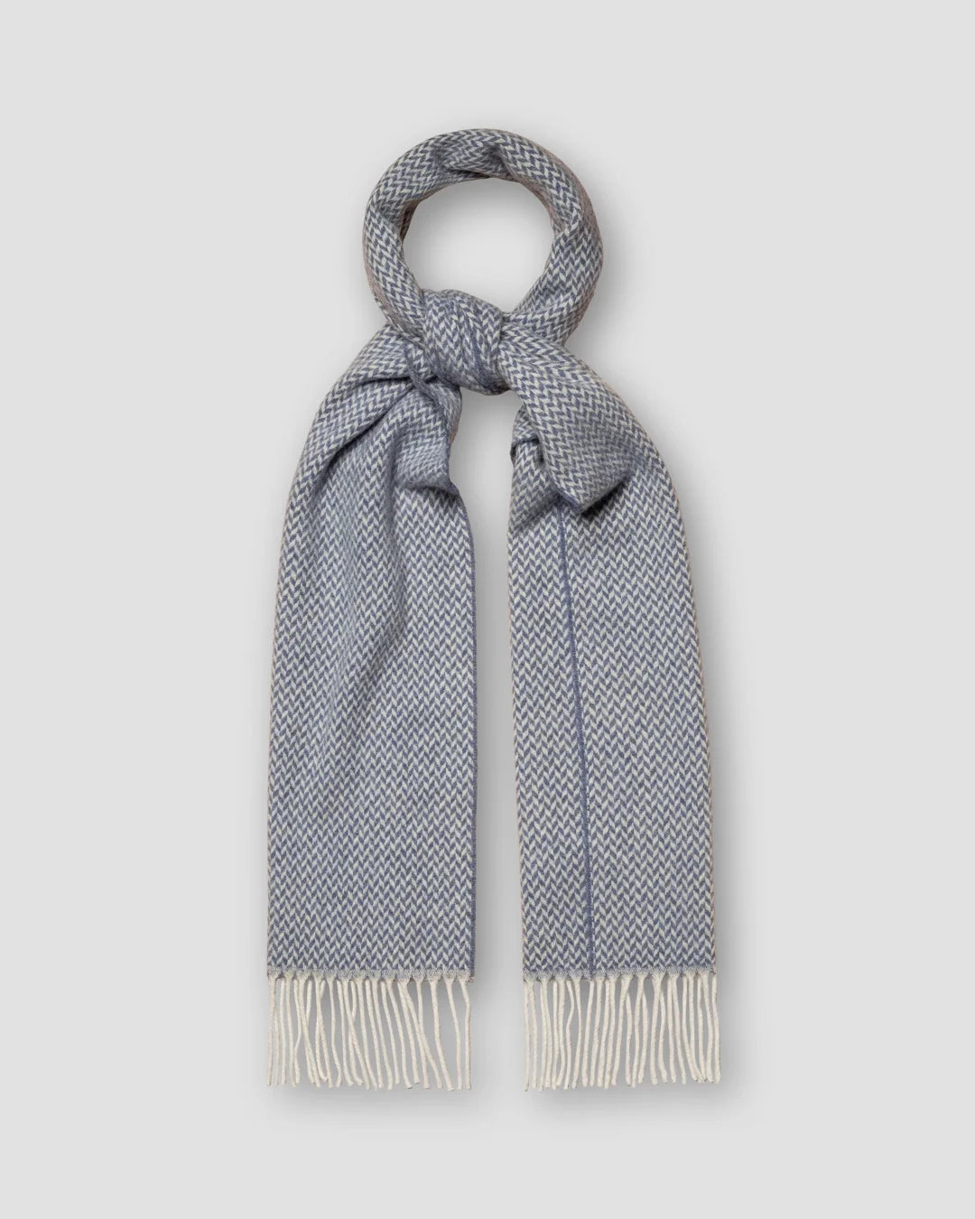 Mid Herringbone Seasonal Wool Scarf