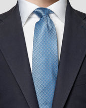Mid Jacquard Floral Silk Tie