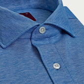 Long Sleeve Cotton Polo Shirt