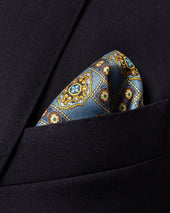 Mid Geometric Pocket Square