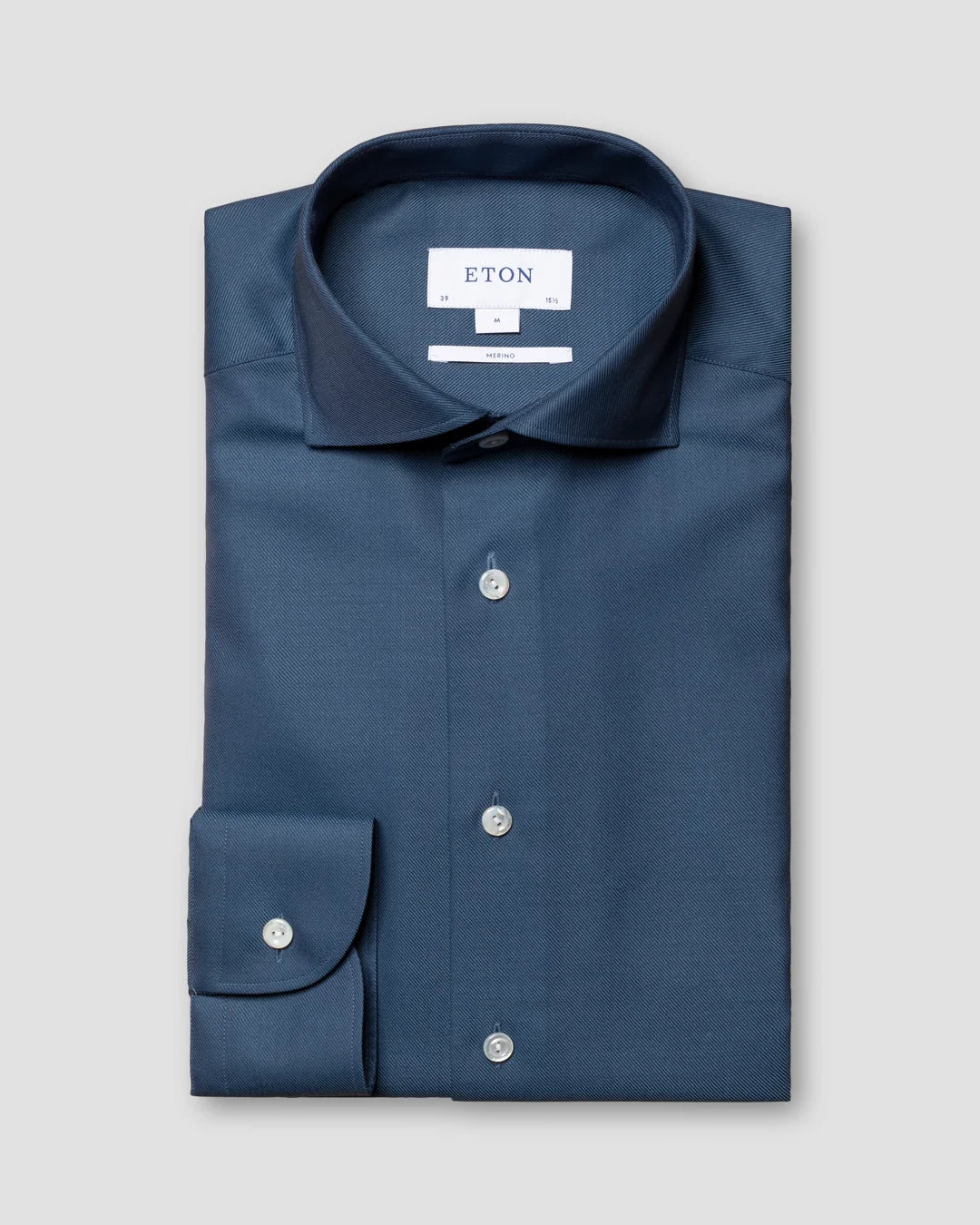Brushed Merino Wool Shirt Eton