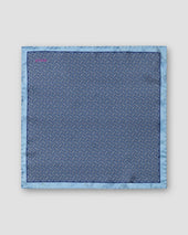 Mid Paisley Silk Poket Square