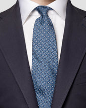 Mid Paisley Silk Twill Tie