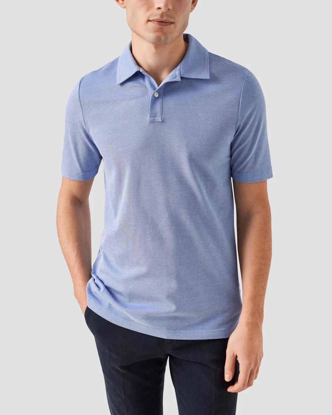 Oxford Piqu Polo Shirt Eton